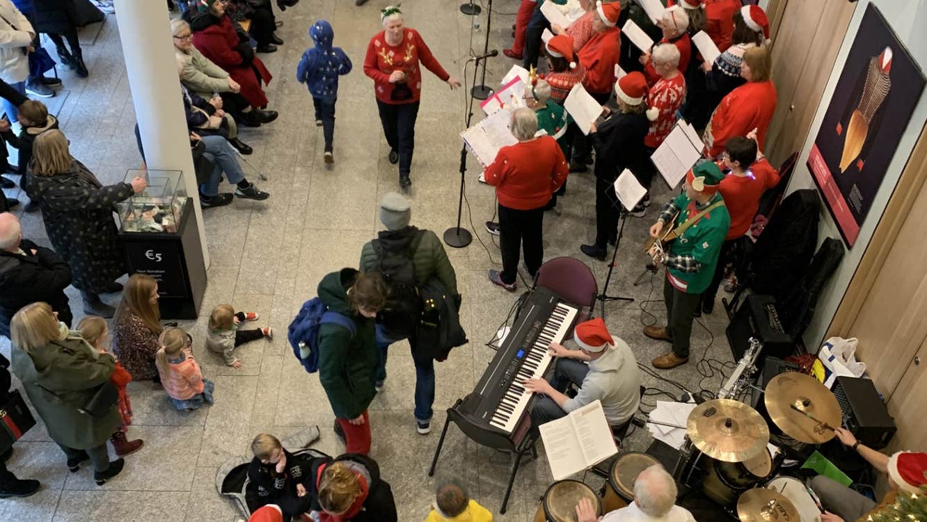 Christmas Carolling at Collins Barracks