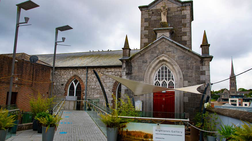 Exterior image of Highlanes Municipal Art Gallery in Drogheda, Co Louth