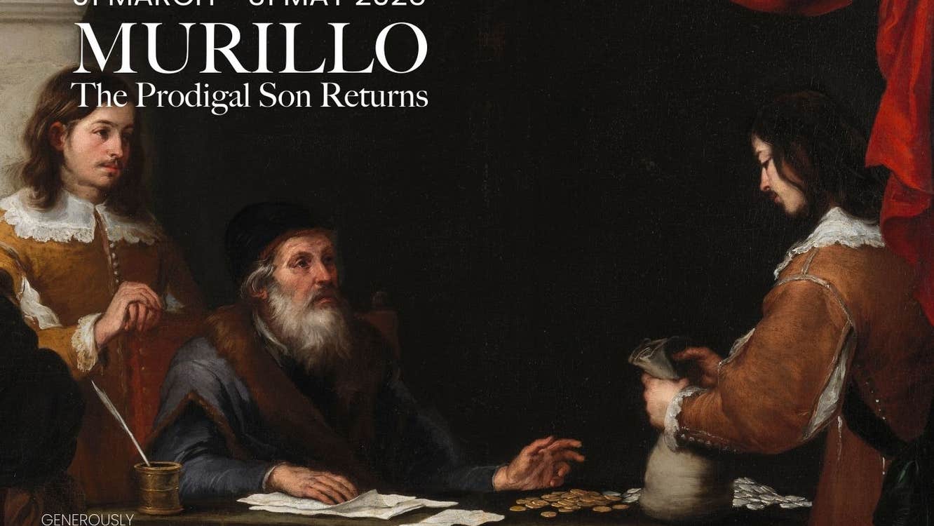 A depiction of the parable of the Prodigal Son by the painter murillo