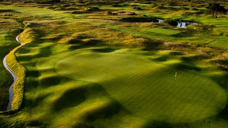Green at The Royal Dublin Golf Club County Dublin