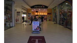 A view inside Tuam Shopping Centre