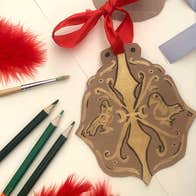 Silk Worm Families Drop-in: Christmas Ornaments