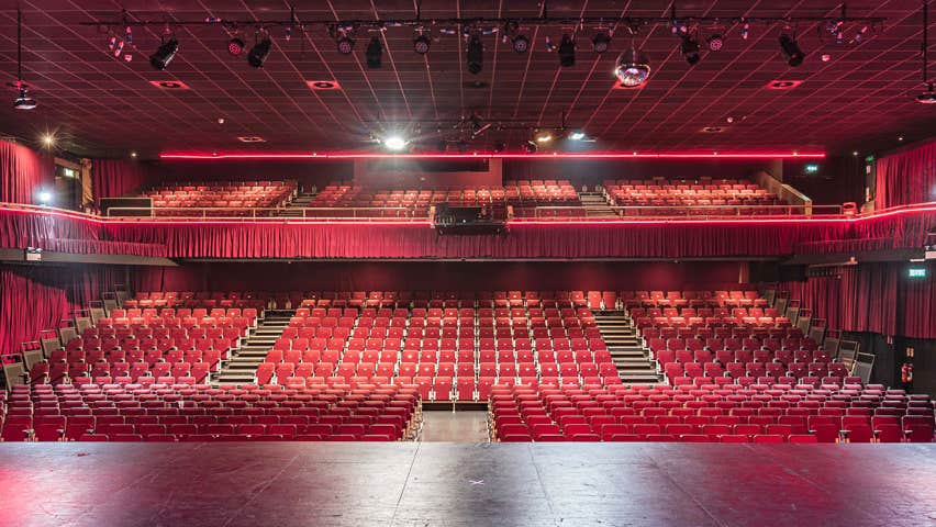 A view from the Drogheda Theatre Company main stage
