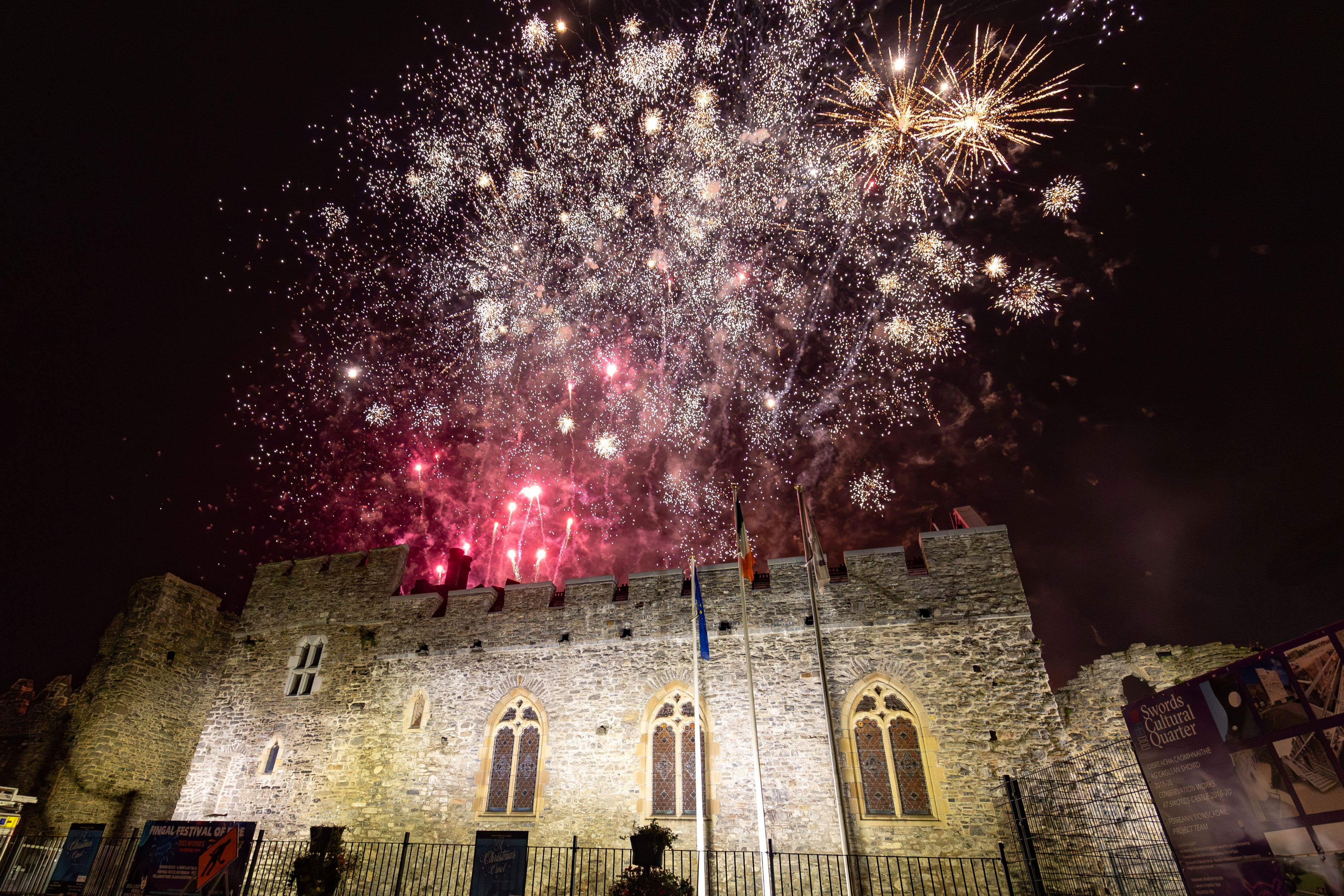 Fingal Festival of Fire - Swords Castle Graphic