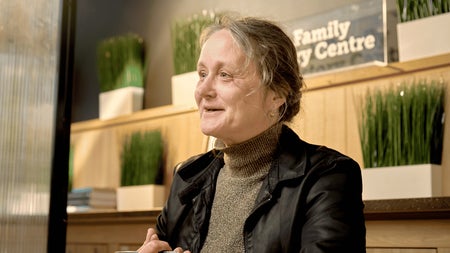 A genealogy consultation in progress at the Irish Family History Centre. Visitors receive expert guidance from experienced researchers to help uncover family connections and explore Irish ancestry.
