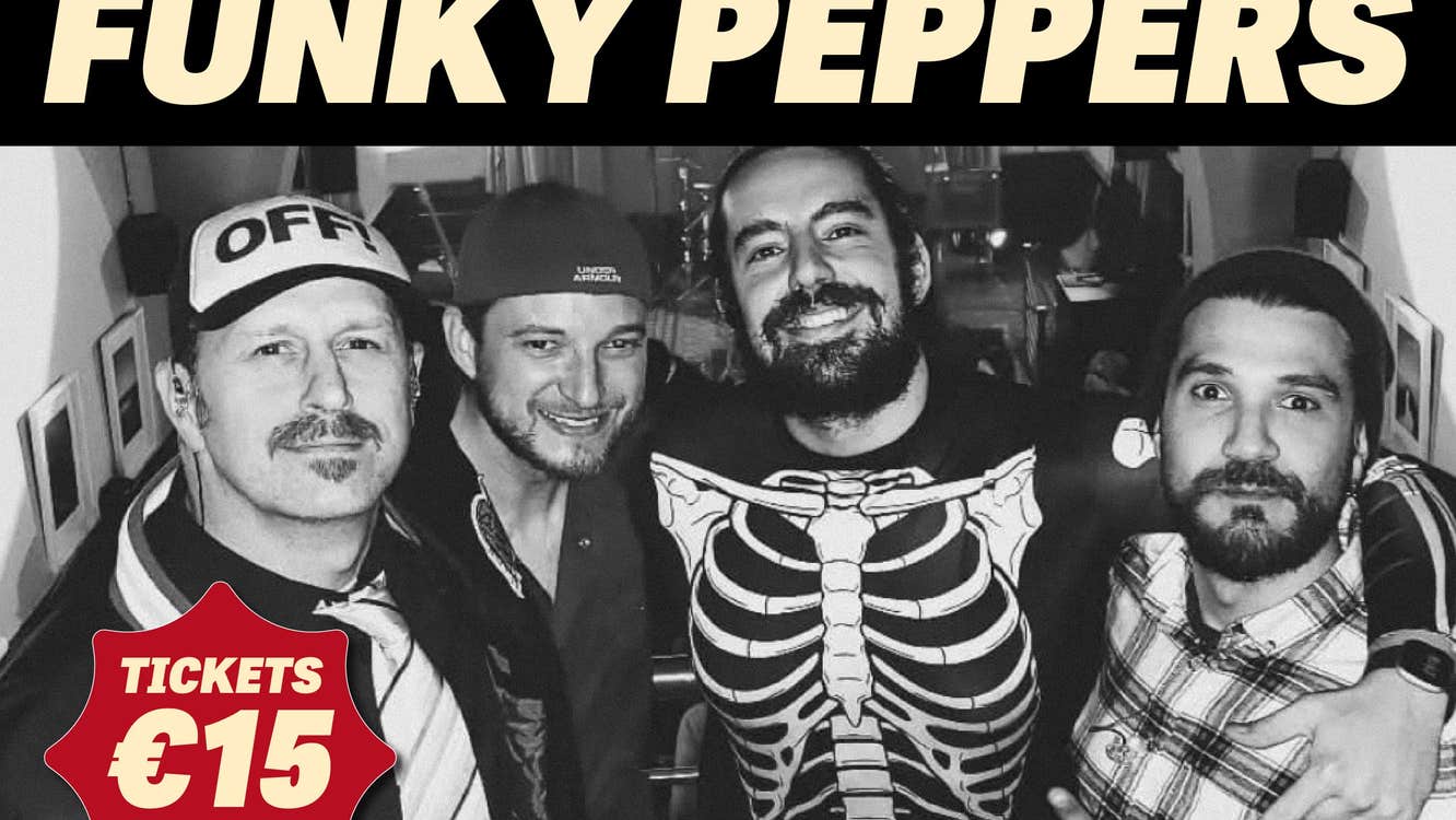 The Bloody Stream Summer Series - Red Hot Funky Peppers - a Red Hot Chilli Peppers tribute band! Saturday 29th August, doors open 7pm, show starts 8pm, ticket price includes complimentary house drink. Over 18s only.