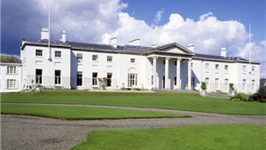 irish president house tour