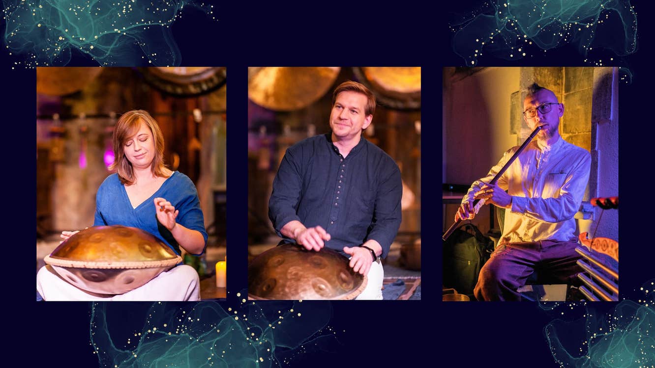 Live sound bath concert featuring gongs, singing bowls, handpan and flute. A calm, immersive listening experience in Leitrim Village. Experience music like never before.