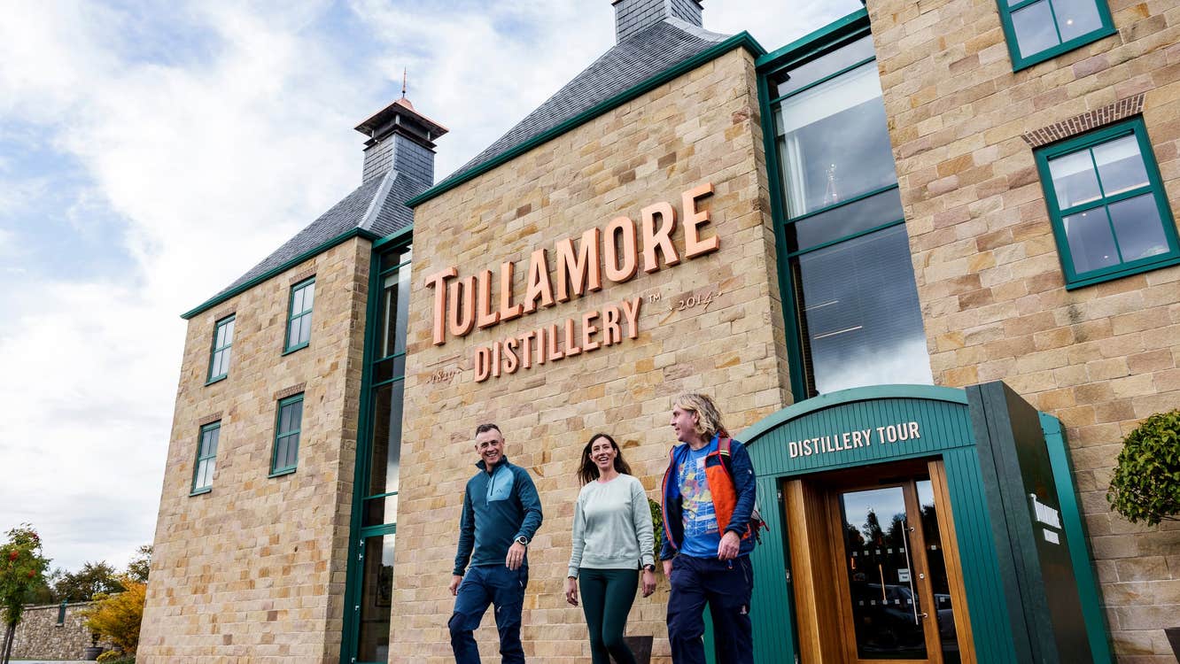 Exterior view of Tullamore Distillery