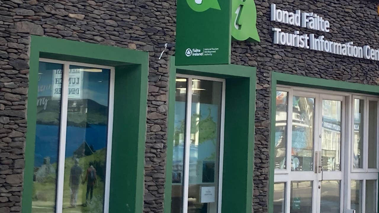 Exterior view of Dingle Tourist Information Centre