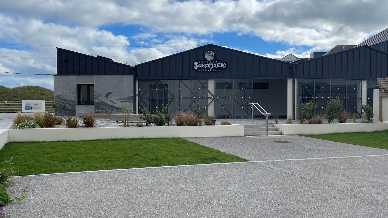 An exterior view of the National Surf Centre Strandhill