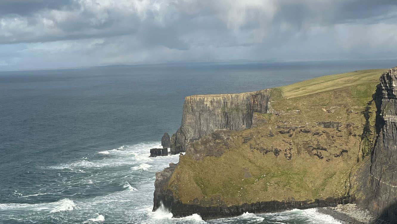 A view of the Cliffs of Moher with Greenseascape Tour Guiding