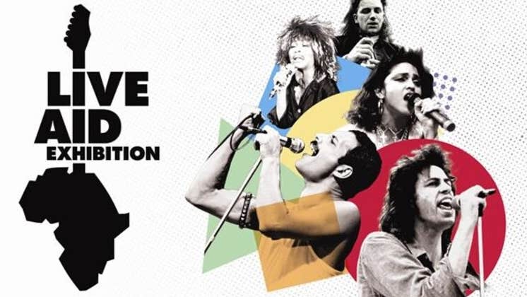 Live Aid Exhibition National Photographic Archive