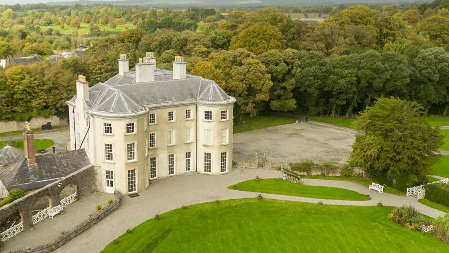 Aerial view of Doneraile House