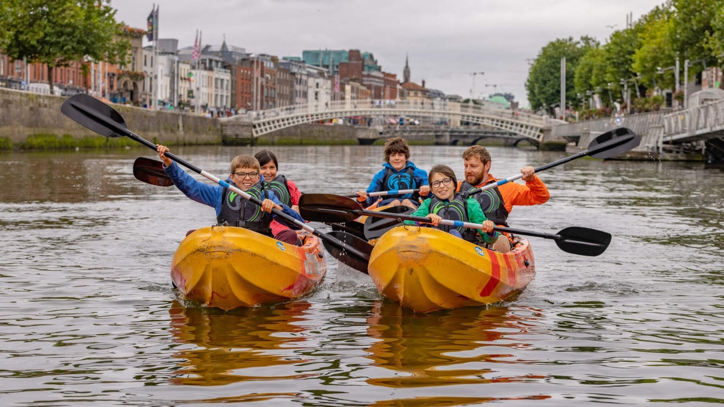 Dublin City Kayaking, River Liffey, Dublin