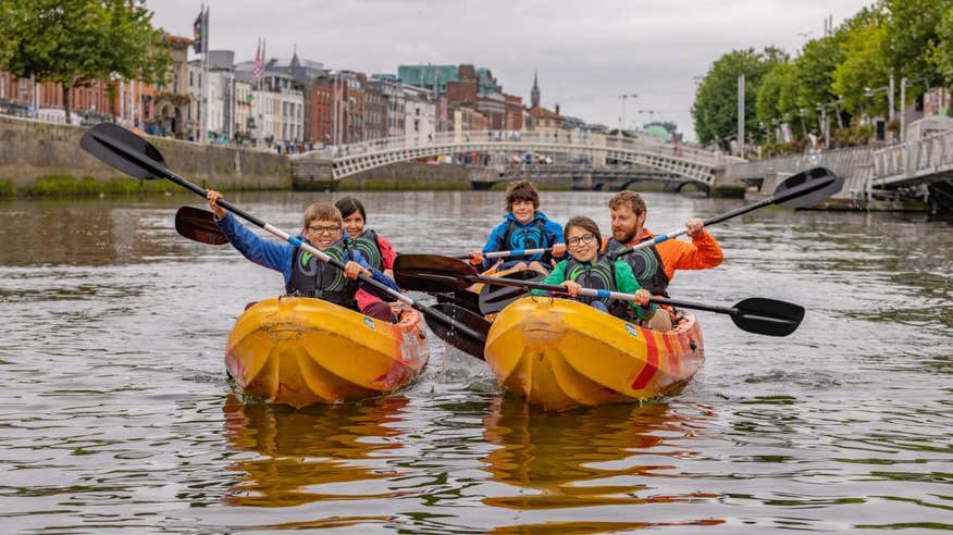 Dublin City Kayaking, River Liffey, Dublin