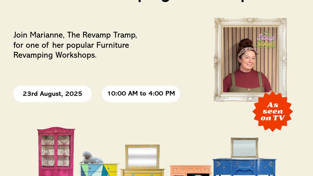 The Revamp Tramp: Furniture Revamping Workshop