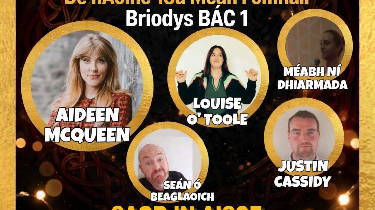 Fuirseoirí na h-oíche - Aideen McQueen Louise O Toole Méabh ní Dhiarmada, Justin Cassidy, Seán Ó Beaglaoich