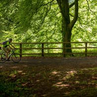 Cyclists on the Limerick Greenway, County Limerick