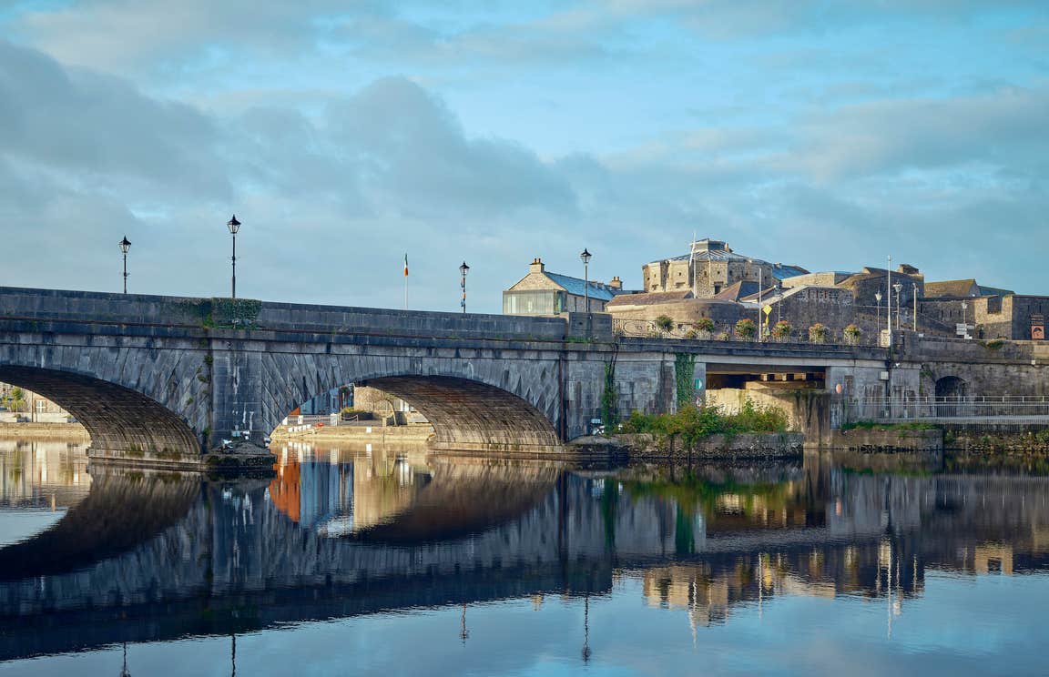 The River Shannon in Athlone in County Westmeath