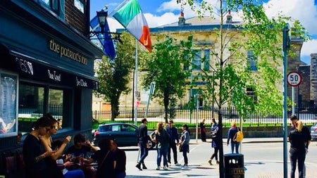 An exterior view of the The Patriot's Inn in Dublin City