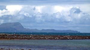Image of Clare Island from Roonagh Pier