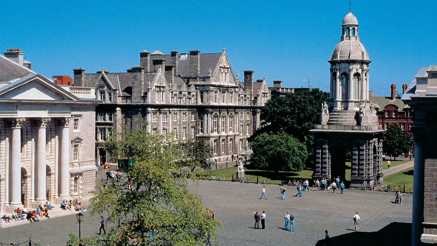 Visit the Museum Building, a historically important building, within Trinity College.