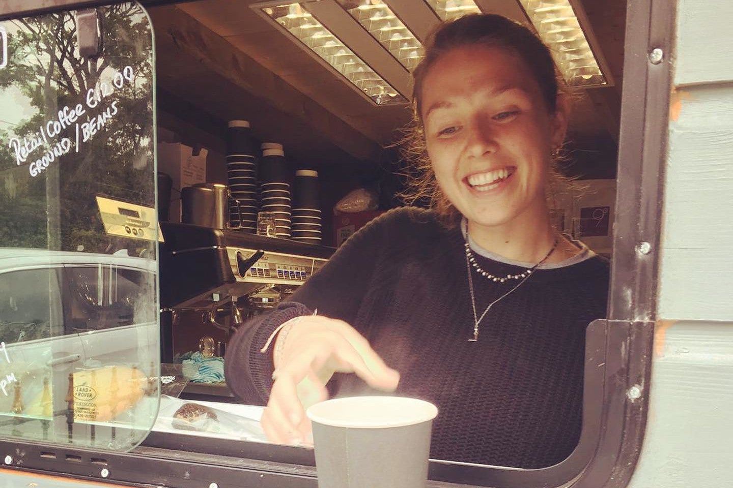Coffee being sold