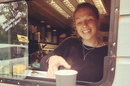 Coffee being sold
