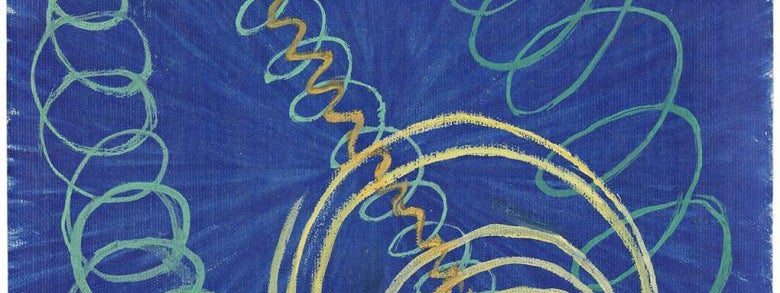 Hilma af Klint (1862-1944), 'Primordial Chaos, The WU/Rose Series, Group I, No.16', 1906-07. By courtesy of the Hilma af Klint Foundation. Photo: The Moderna Museet, Stockholm, Sweden.