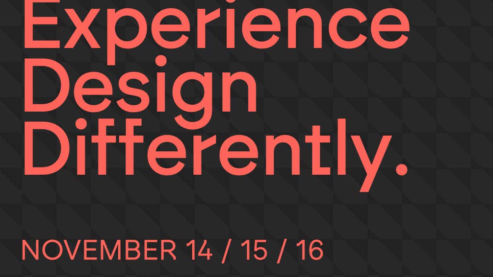 Large dull red text against black background.