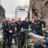 Image of divers in County Donegal