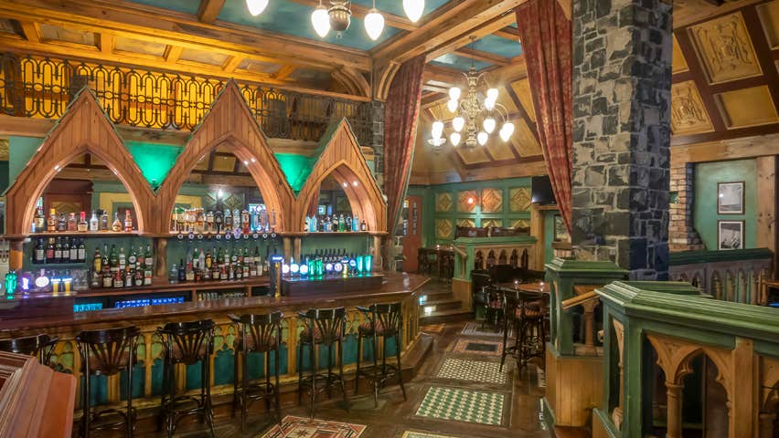 Inside of Preachers Bar