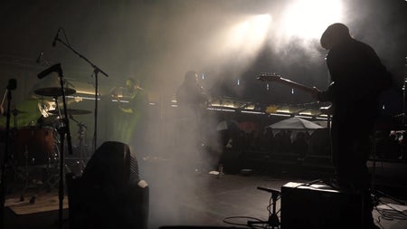 Atmospheric shot of Bowden live in concert 2025