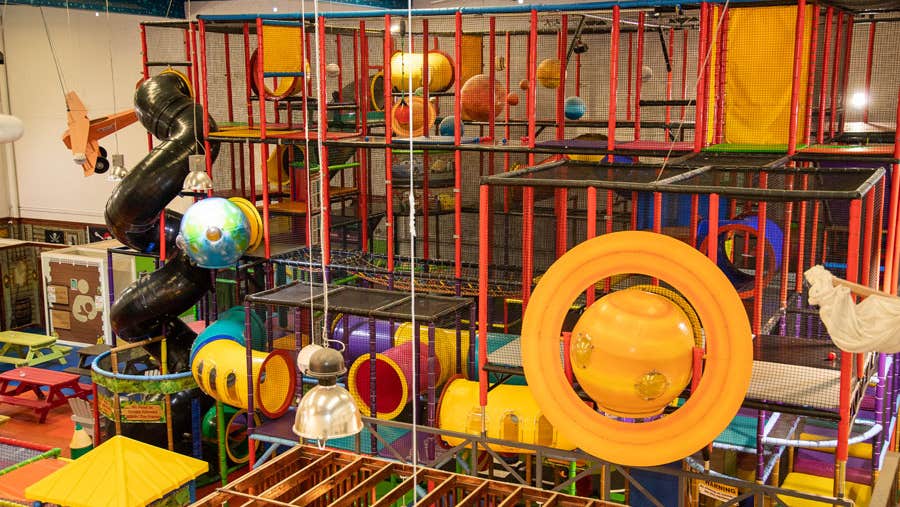 A view of the main play centre area in Kidspace Rathcoole