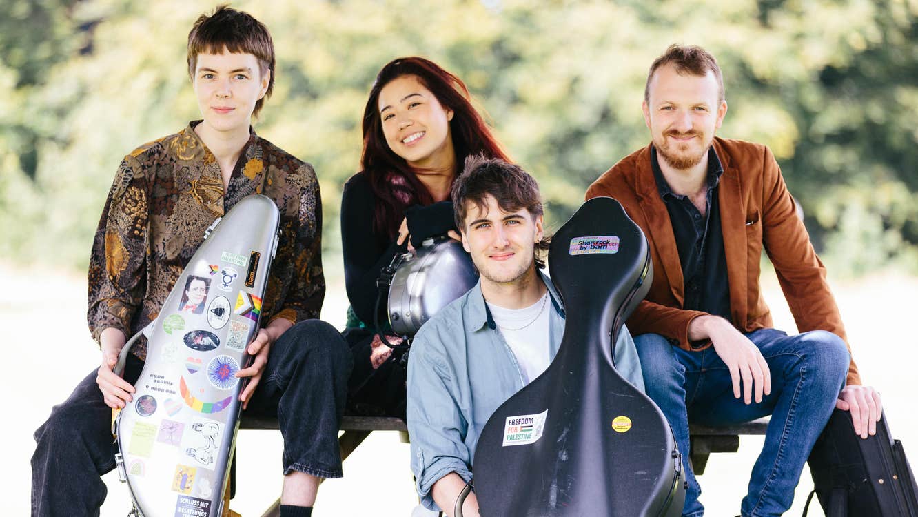 The members of the Raja Quartet.