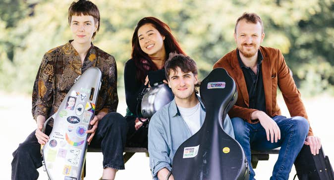 The members of the Raja Quartet.