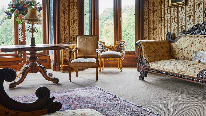 The drawing room in Johnstown Castle Estate in Co Wexford