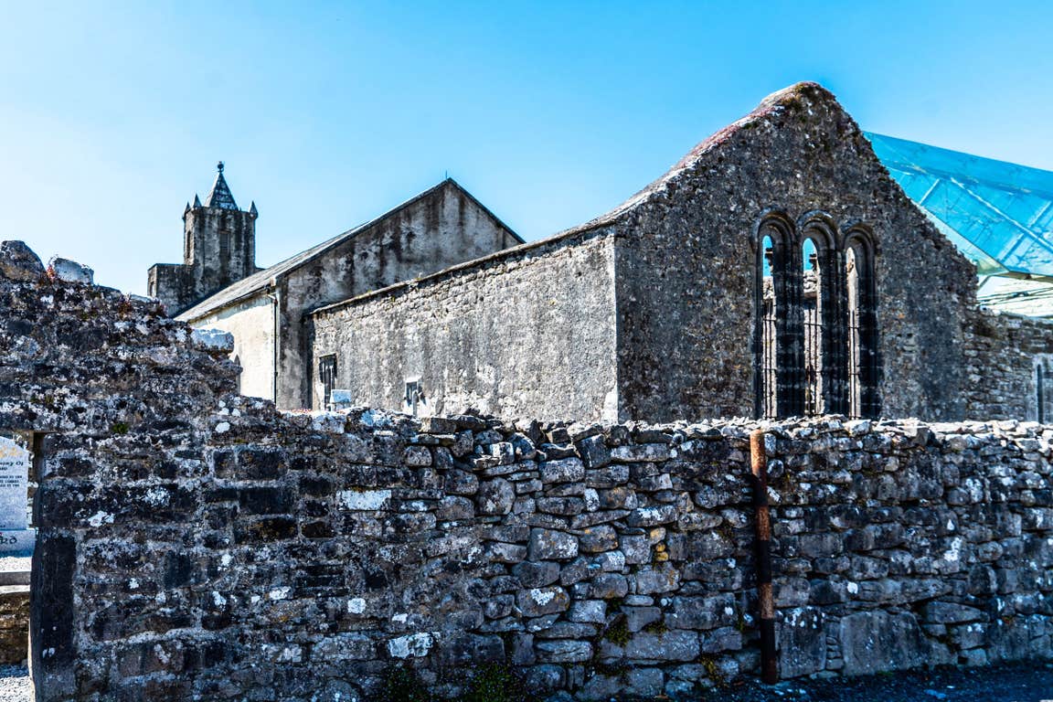 Image of Kilfenora Cathedral in the Burren, County Clare