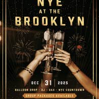 Join us at The Brooklyn to ring in 2026! Enjoy festive cocktails and live music all night long as we count down to midnight! Book now - don't miss our balloon drop at 12! Party packages available for €50pp - contact us to find out more!