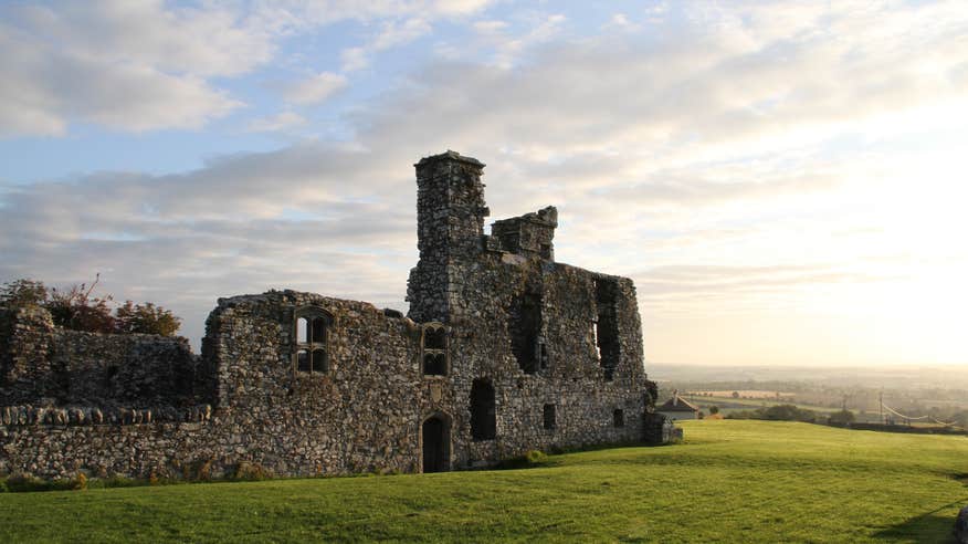 The Hill of Slane in Co Meath