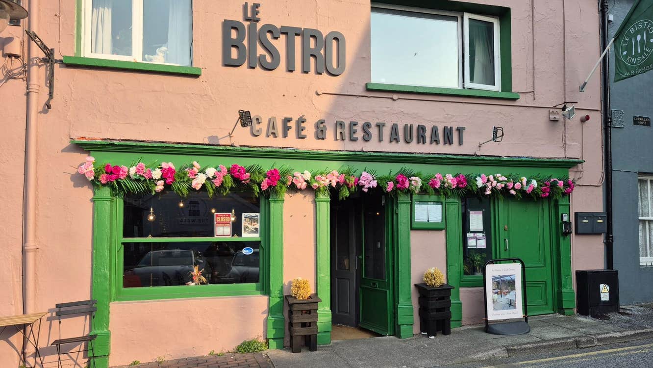 The front facade of Le Bistro Kinsale