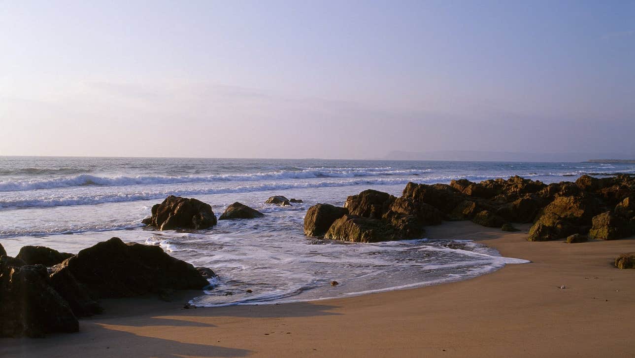 Clonea Strand Dungarvan down by the rock pools