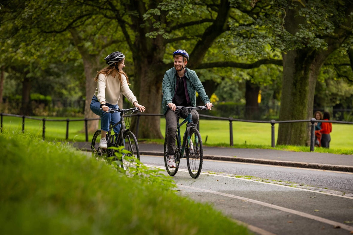 Cycling The Phoenix Park, Dublin