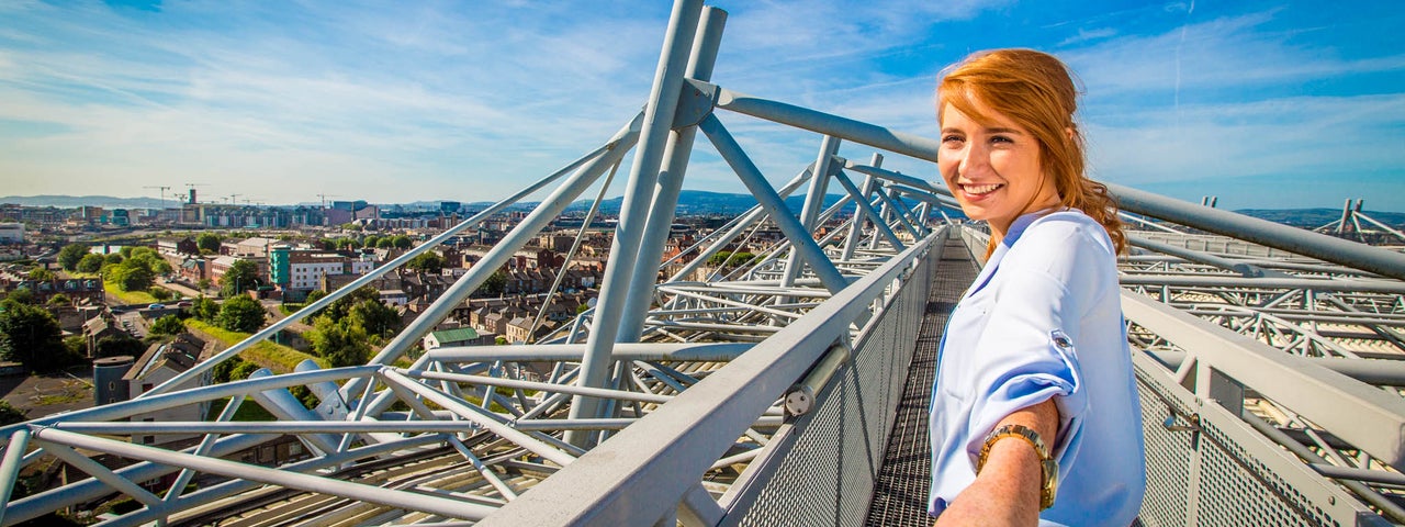 Harness up and climb 100 steps onto the roof of Croke Park where visitors will be greeted by panoramic views of Dublin City.