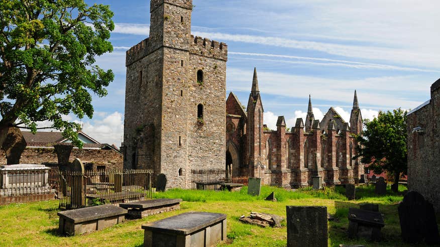 Exterior view of Selskar Abbey in Co Wexford