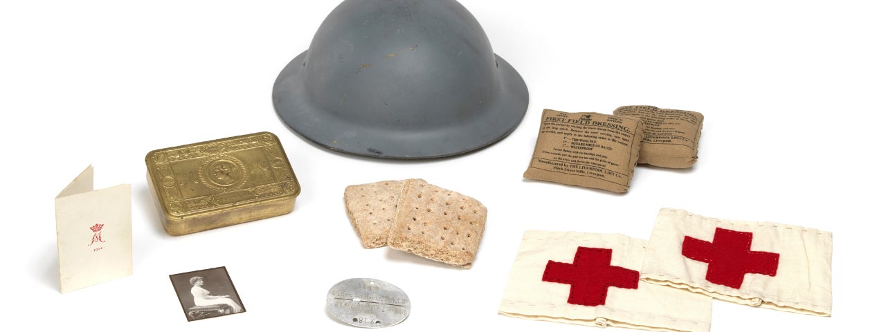 A selection of objects featured in handling sessions