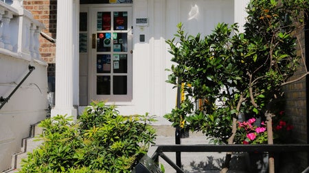 View of entrance