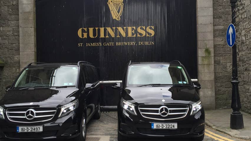 Prestige Chauffeur at St. James' Gate