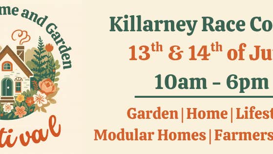 Poster for Killarney Home and Garden Festival 2026